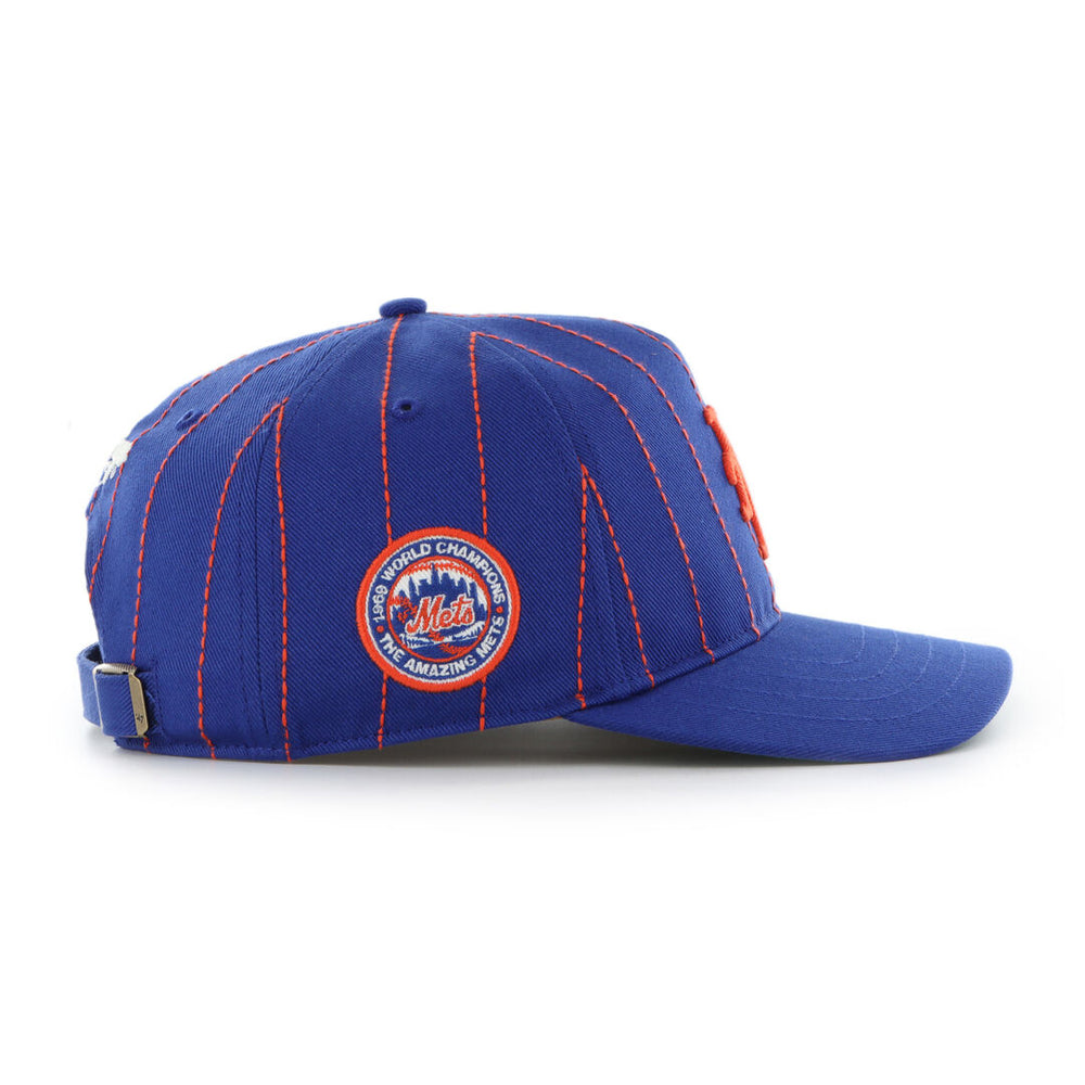 Rawlings Sale | New York Mets Rawlings '47 Brand Pinstripe Hitch Hat
