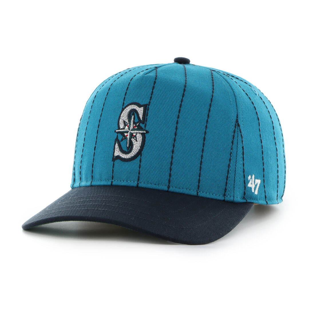 Rawlings Online | Seattle Mariners Rawlings '47 Brand Pinstripe Hitch Hat