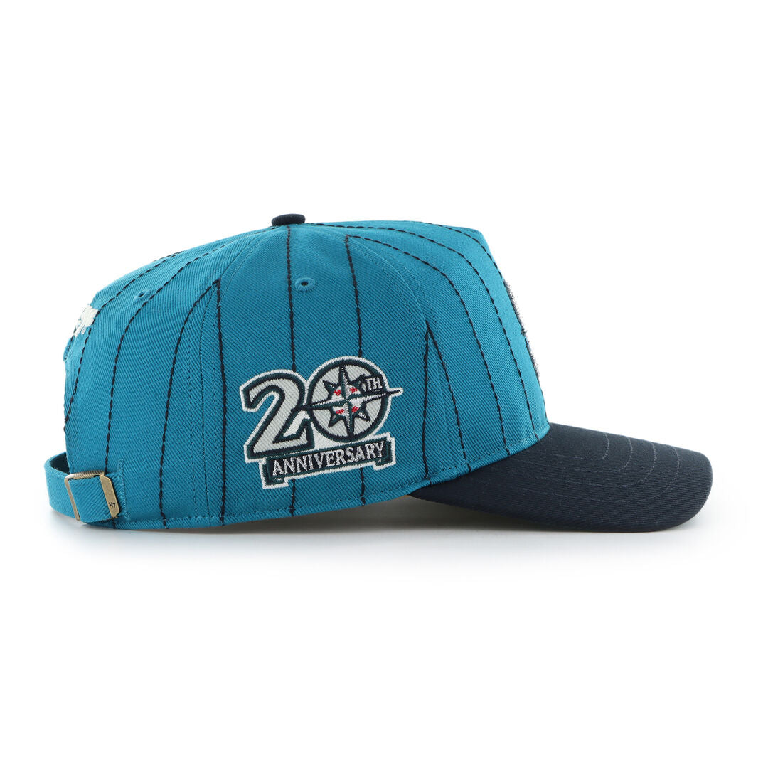 Rawlings Online | Seattle Mariners Rawlings '47 Brand Pinstripe Hitch Hat