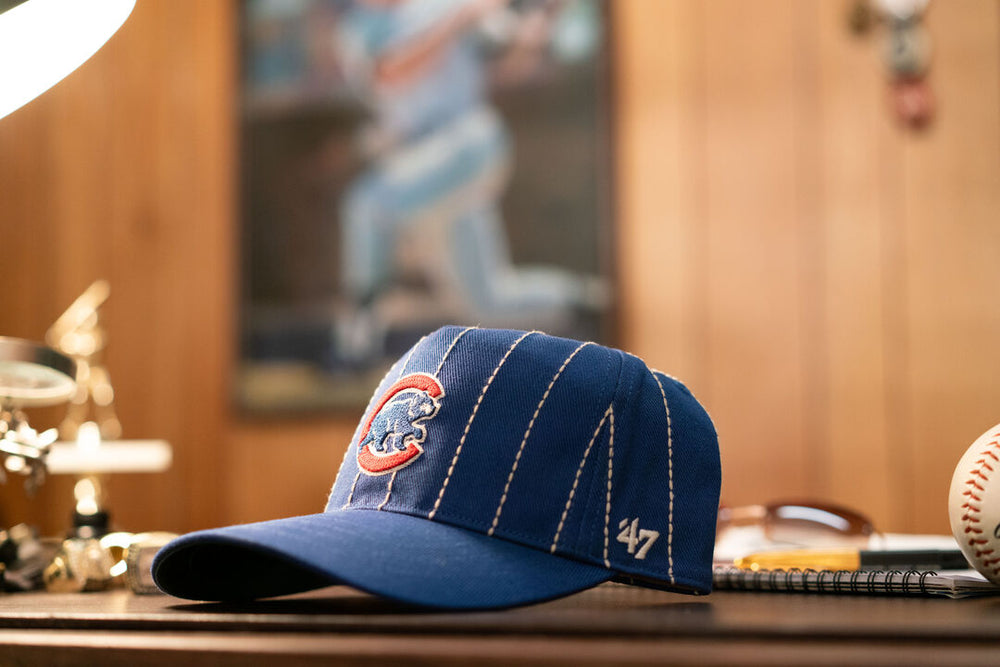 Rawlings Online | Seattle Mariners Rawlings '47 Brand Pinstripe Hitch Hat