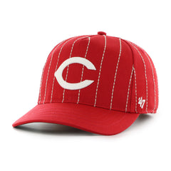 Rawlings On Sale | Cincinnati Reds Rawlings '47 Brand Pinstripe Hitch Hat