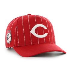 Rawlings On Sale | Cincinnati Reds Rawlings '47 Brand Pinstripe Hitch Hat