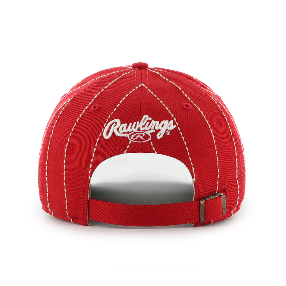 Rawlings On Sale | Cincinnati Reds Rawlings '47 Brand Pinstripe Hitch Hat