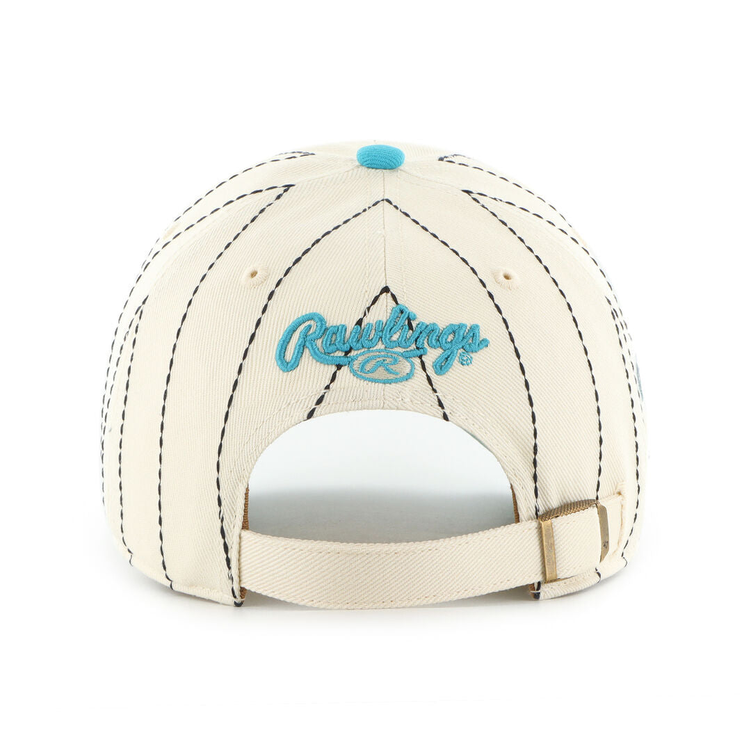 Rawlings Outlet | Miami Marlins Rawlings '47 Brand Pinstripe Clean Up Hat