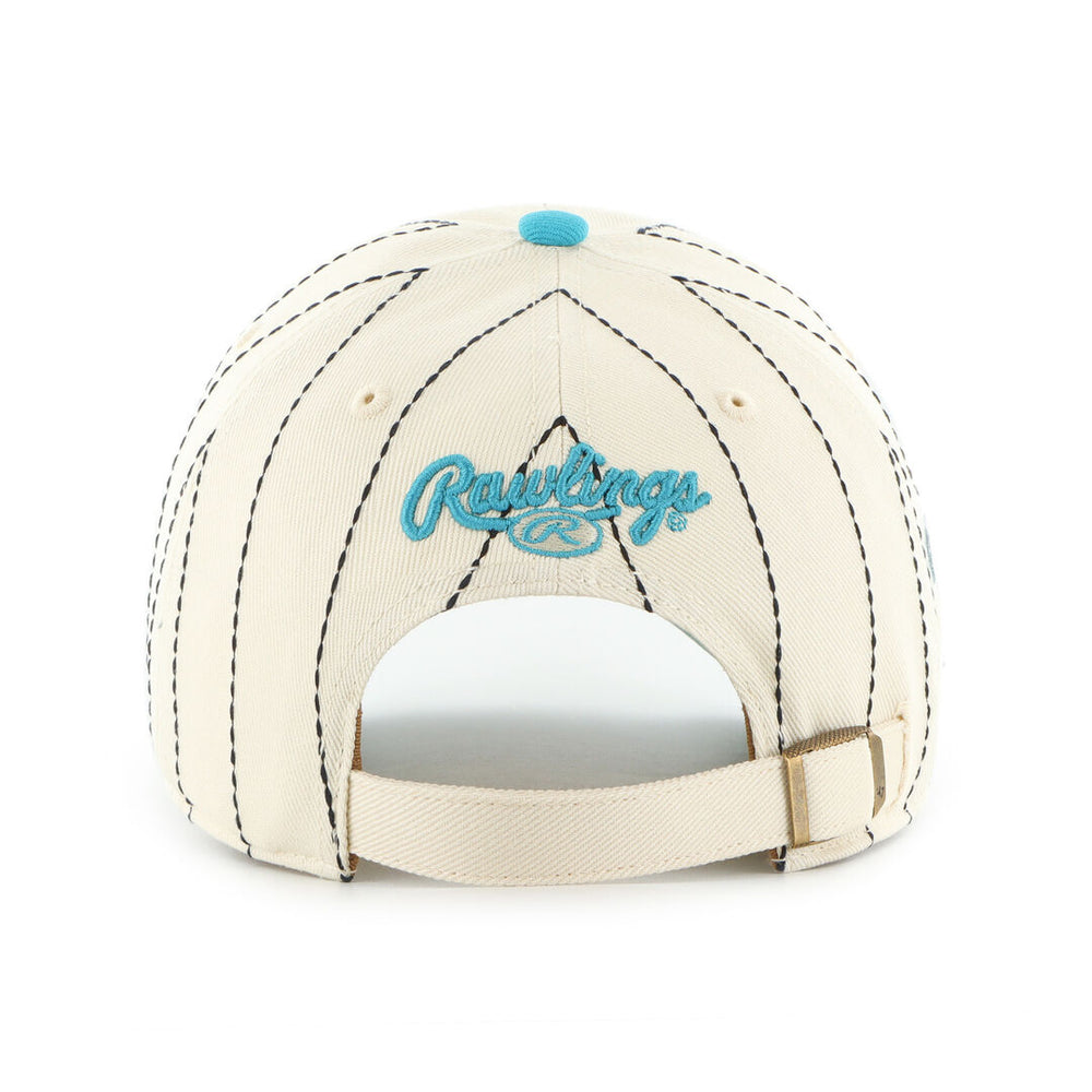 Rawlings Outlet | Miami Marlins Rawlings '47 Brand Pinstripe Clean Up Hat