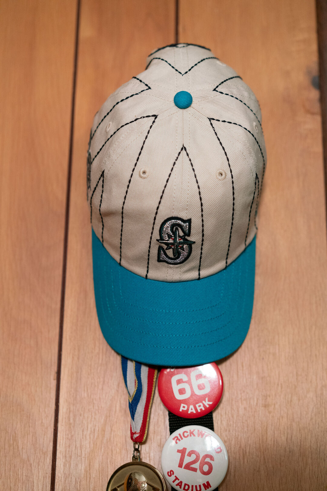 Rawlings Outlet | Miami Marlins Rawlings '47 Brand Pinstripe Clean Up Hat