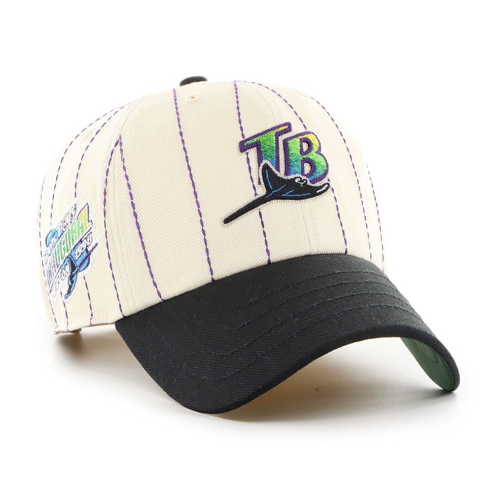 Rawlings New | Tampa Bay Rays Rawlings '47 Brand Pinstripe Clean Up Hat