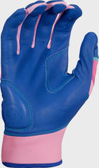 Rawlings | Rawlings Workhorse Royal/Pink Youth Fun Burst Batting Gloves