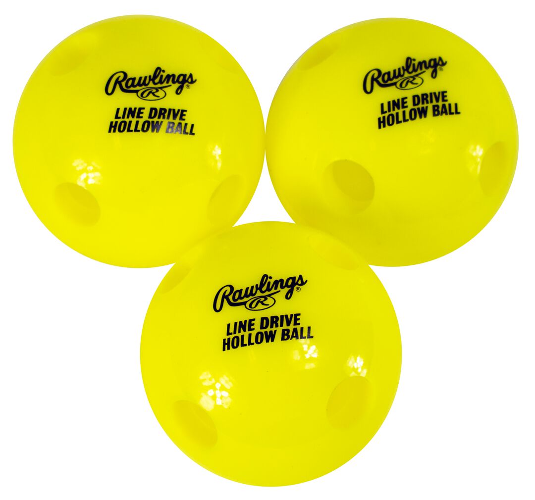 Rawlings On Sale | Line-Drive Hollow Ball (3 Pack)