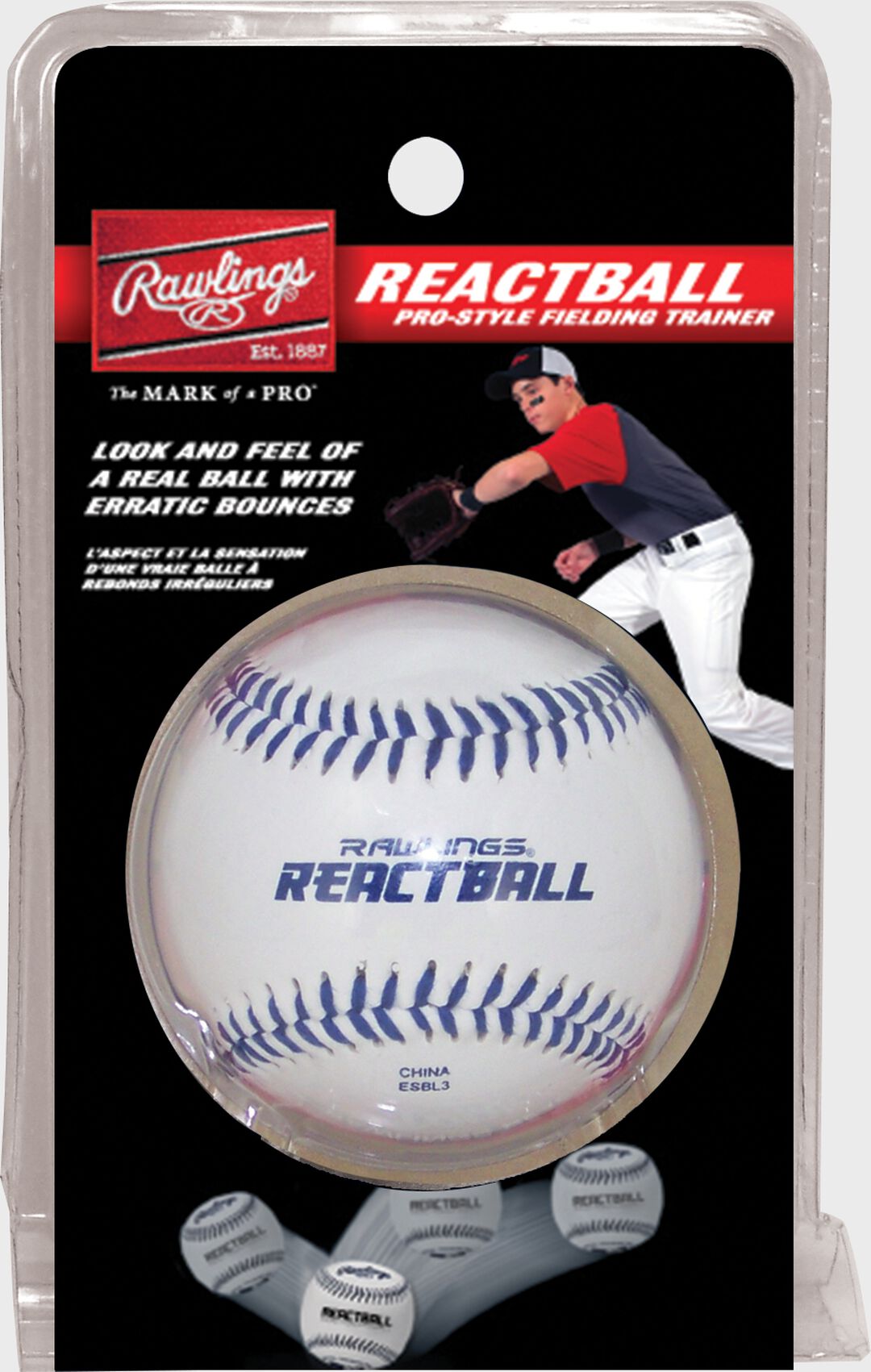 Rawlings For Sale | Pro-Style REACTBALL Baseball