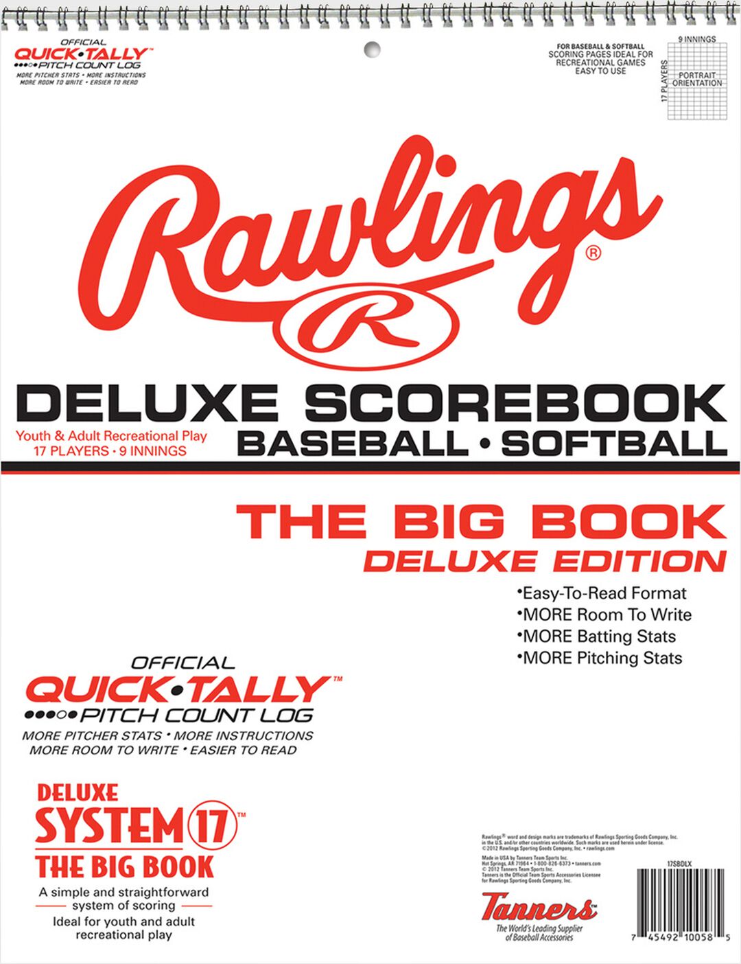 Rawlings Sale | System-17 Deluxe Scorebook