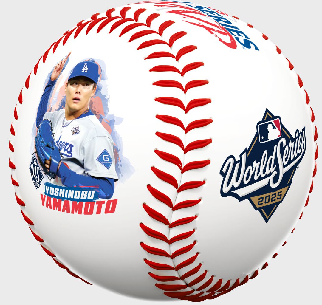 Rawlings Discount | 2025 Yoshinobu Yamamoto World Series MVP Replica Baseball 1 Ball