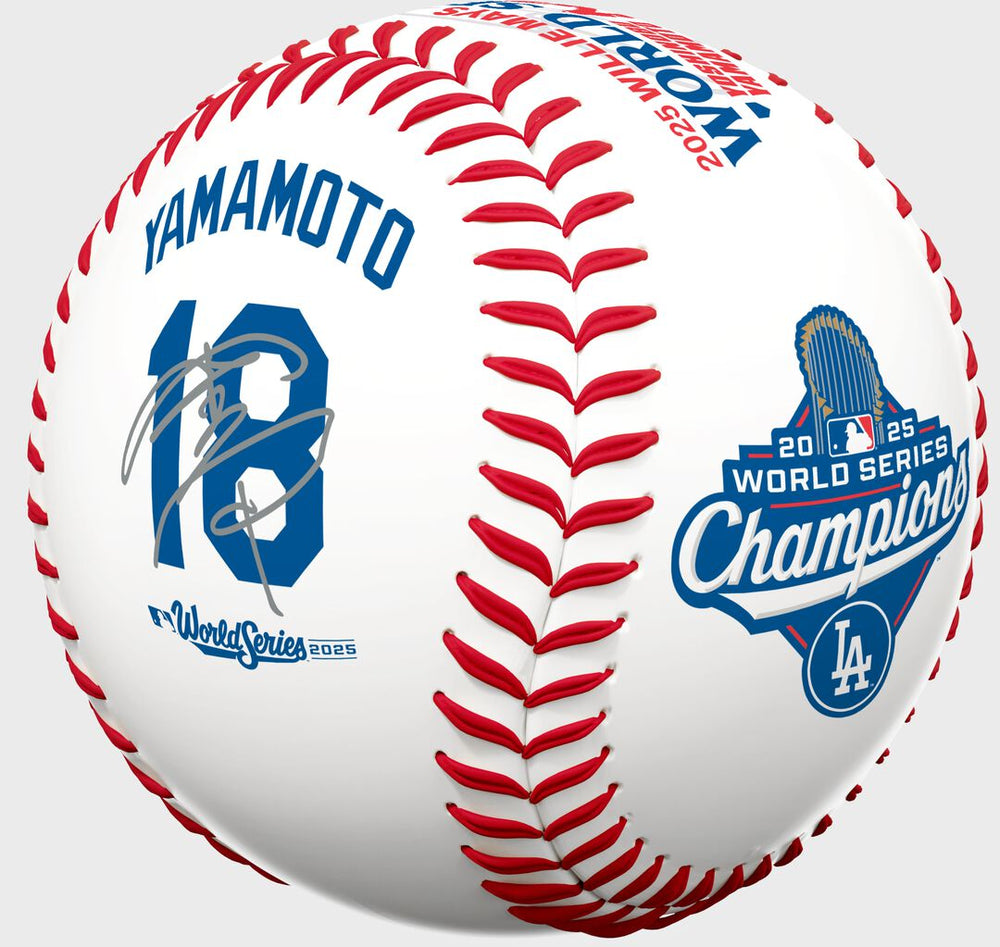 Rawlings Discount | 2025 Yoshinobu Yamamoto World Series MVP Replica Baseball 1 Ball