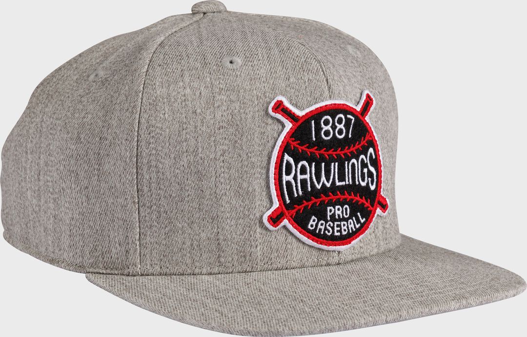 Rawlings Online | Rawlings Vintage Flat Bill Snapback Hat