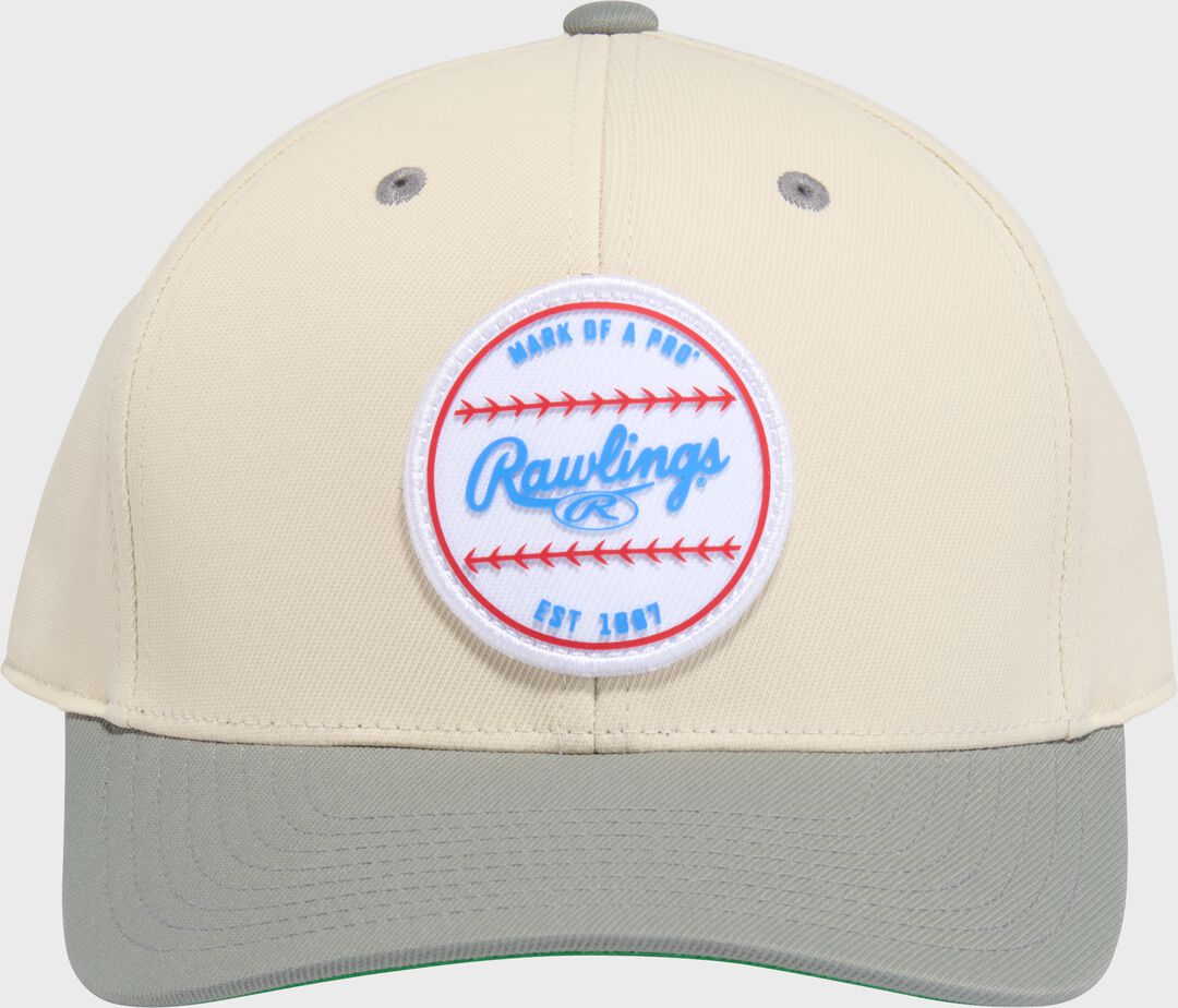 Rawlings Outlet | Rawlings Gray Baseball Logo Hat