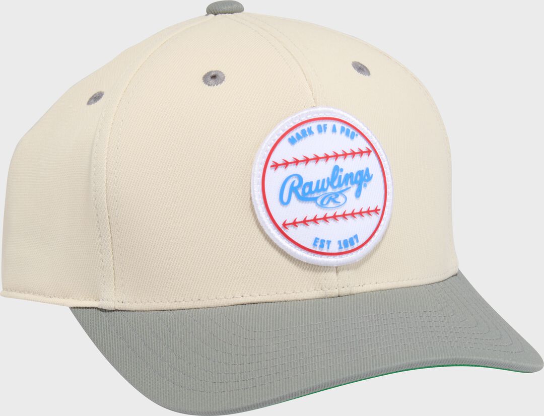 Rawlings Outlet | Rawlings Gray Baseball Logo Hat