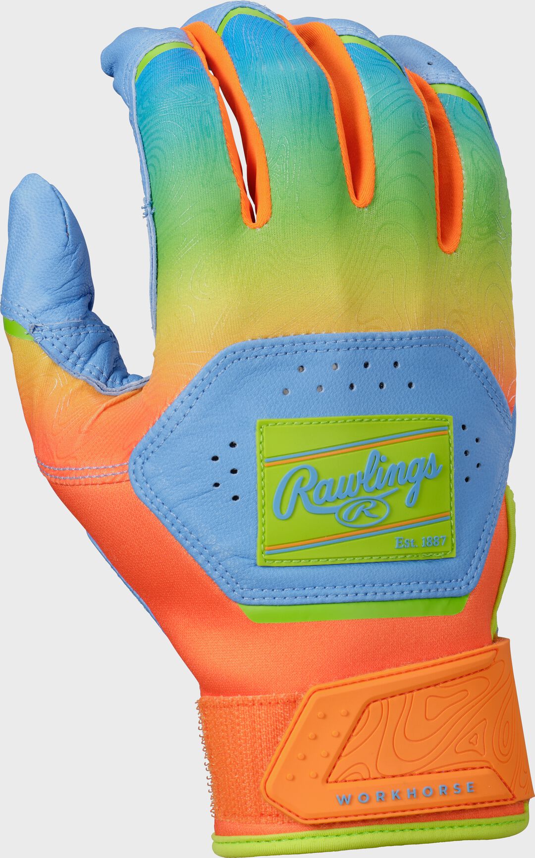 Rawlings Sale | Rawlings Workhorse Youth Fun Burst Batting Gloves
