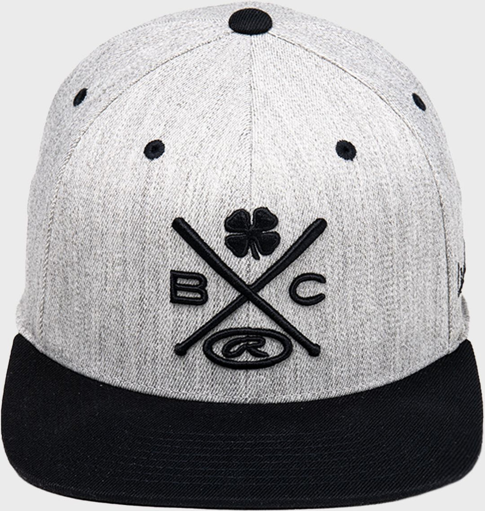 Rawlings Discount | Rawlings Black Clover "Baseball is Life" Snapback Hat | Adult & Youth