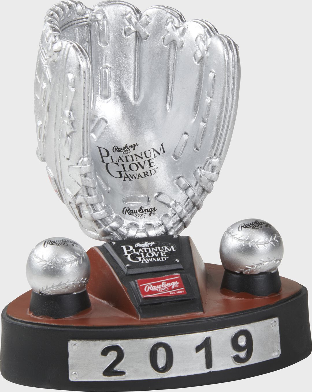 Rawlings On Sale | 2019 Rawlings Platinum Glove Award Bobble Trophy